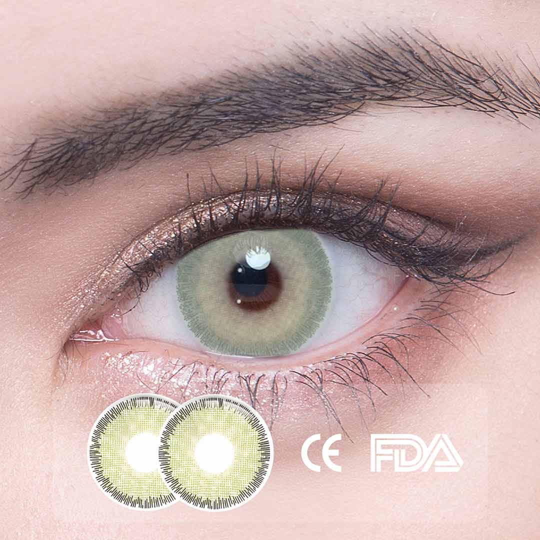 NILE Green Contact Lenses - Italy