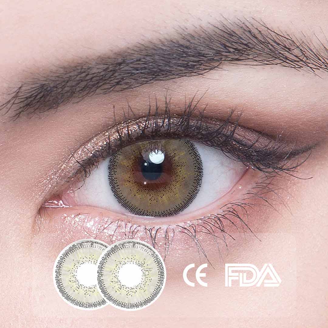 NILE Grey Contact Lenses - Karis