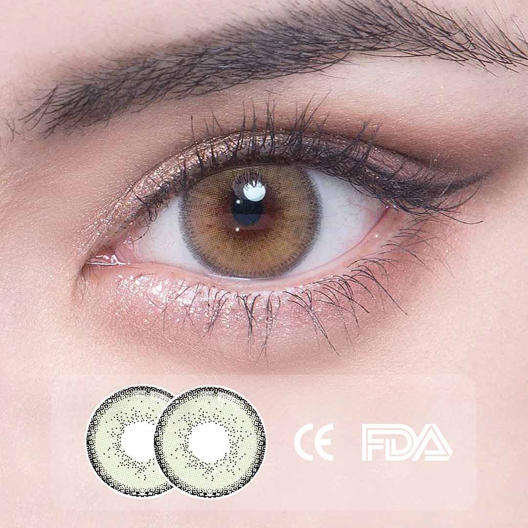 VIBRANCY Green Contact Lenses - Abena