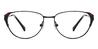 Black Malece - Oval Glasses