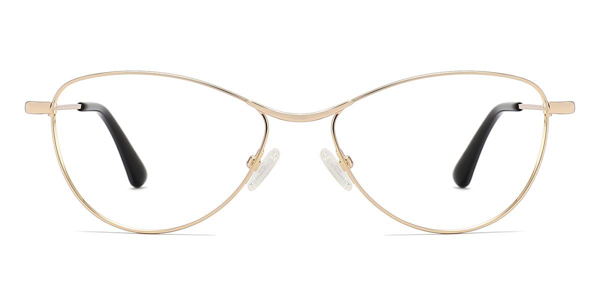 Gold Deshi - Oval Glasses