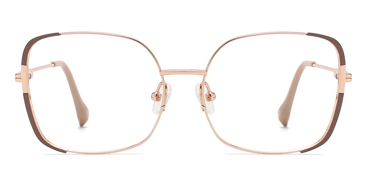 Brown - Square Glasses - Burnie