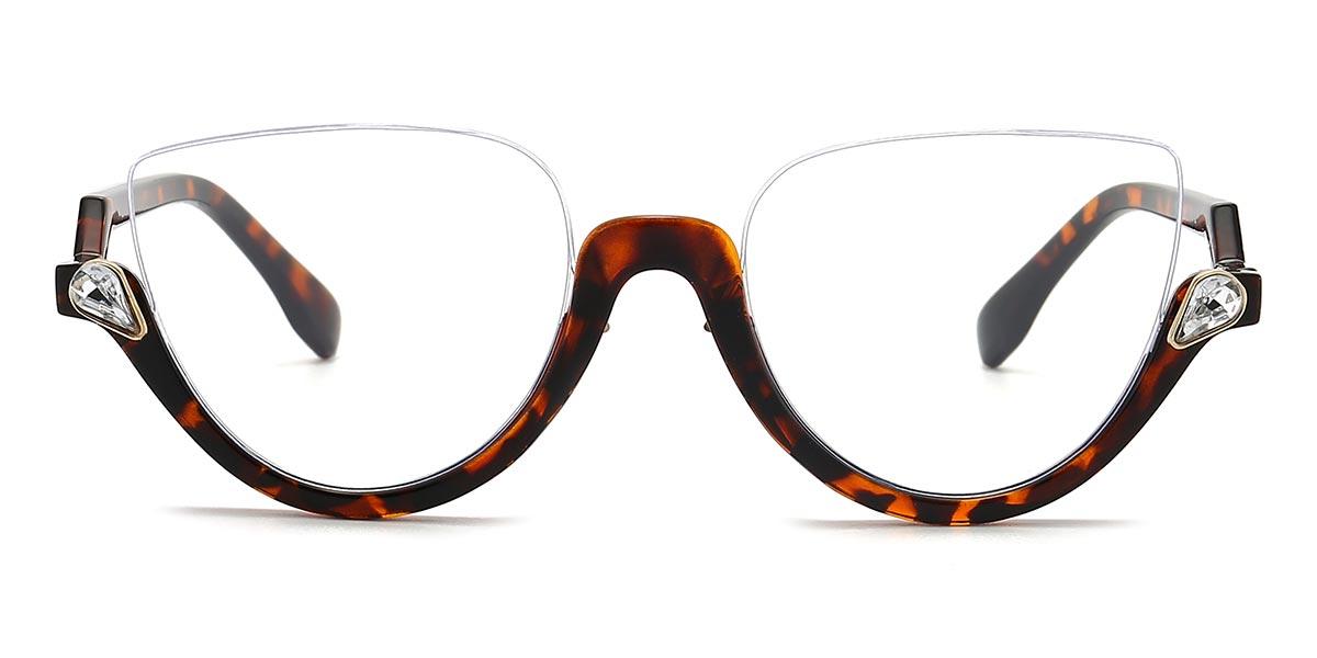 Tortoiseshell Mozana - Cat Eye Glasses