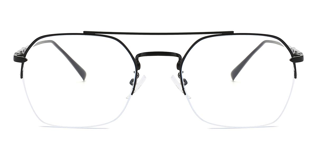 Black - Aviator Glasses - Dallis