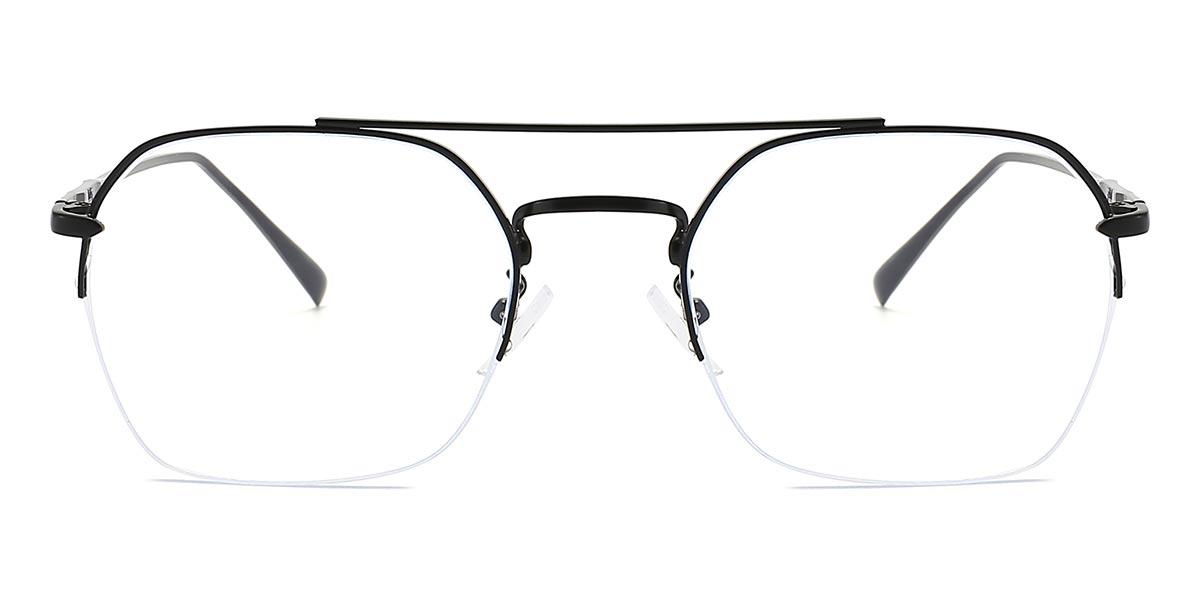 Black Dallis - Aviator Glasses