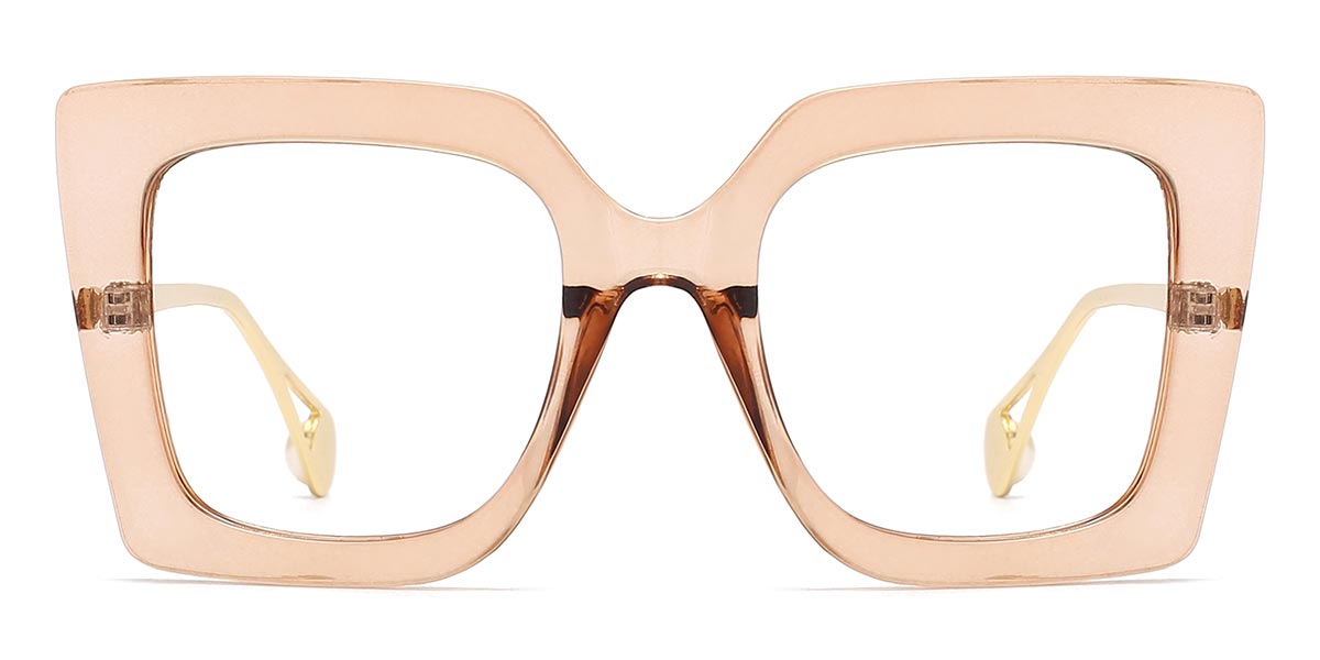 Tawny - Square Glasses - Elleri