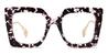 Black Tortoiseshell Elleri - Square Glasses