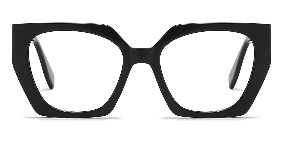 Black Kema - Square Glasses