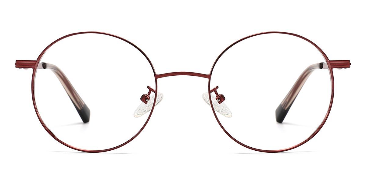 Red Anur - Round Glasses