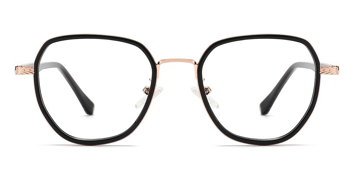 Black Lais - Oval Glasses