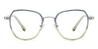 Blue Green Lais - Oval Glasses