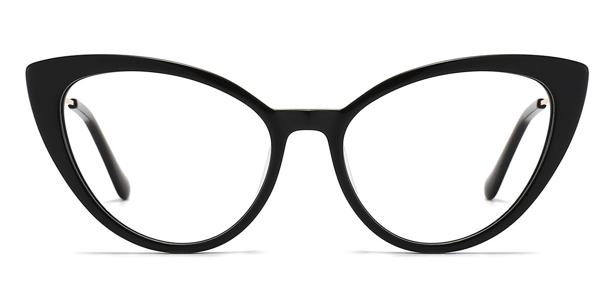 Black - Cat eye Glasses - Galal
