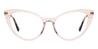 Light Pink Galal - Cat Eye Glasses