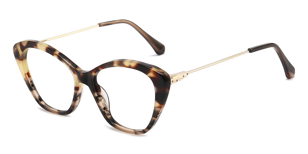 Tortoiseshell - Cat eye Glasses - Rulon