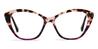 Tortoiseshell Purple Rulon - Cat Eye Glasses
