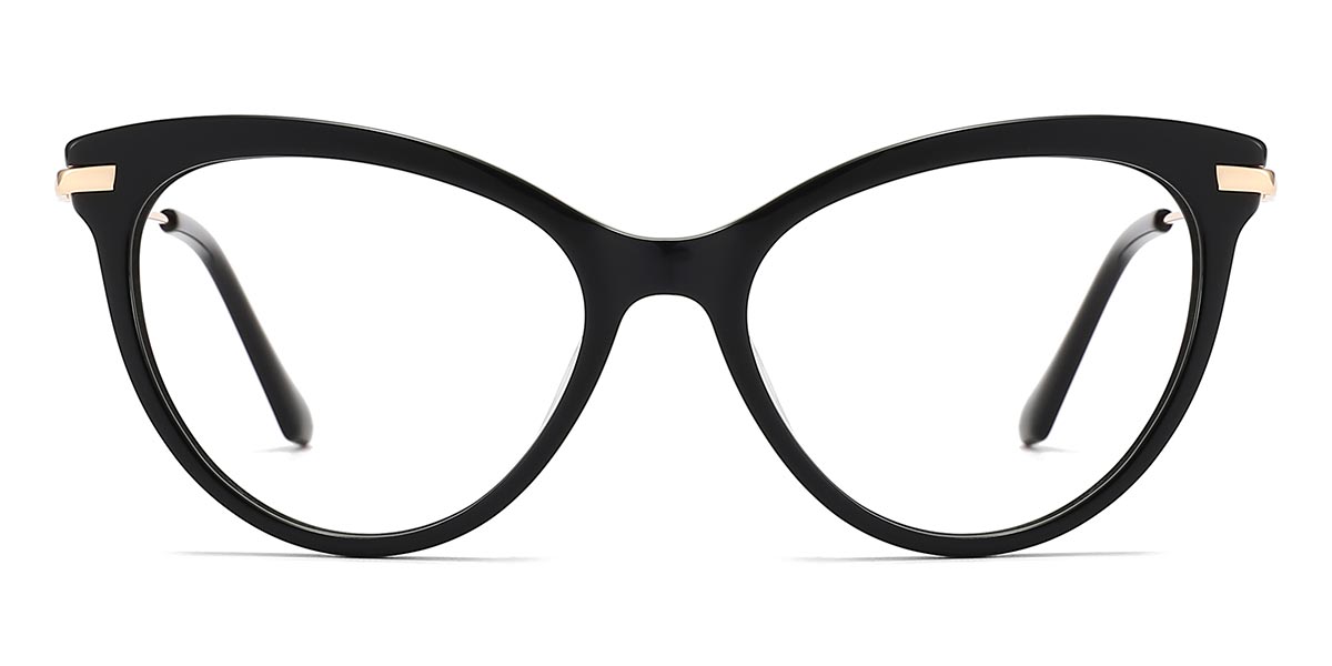Black - Oval Glasses - Lafi