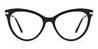 Black Lafi - Oval Glasses