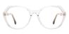 Clear Rusa - Oval Glasses
