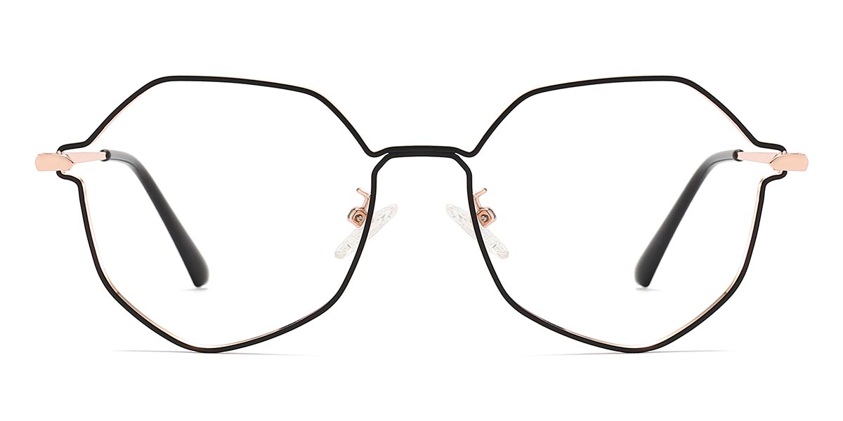 Black - Oval Glasses - Nithya
