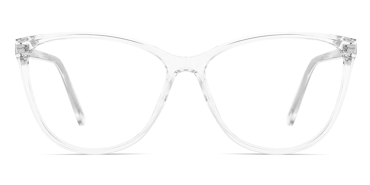 Transparent - Cat eye Glasses - Oren