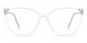Clear Oren - Cat Eye Glasses