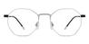 Silver Kacei - Oval Glasses