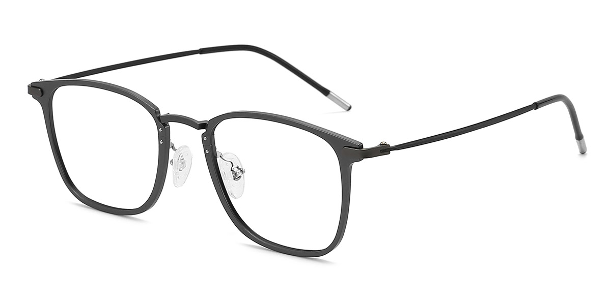 Grey - Square Glasses - Liiam