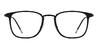 Black Liiam - Square Glasses