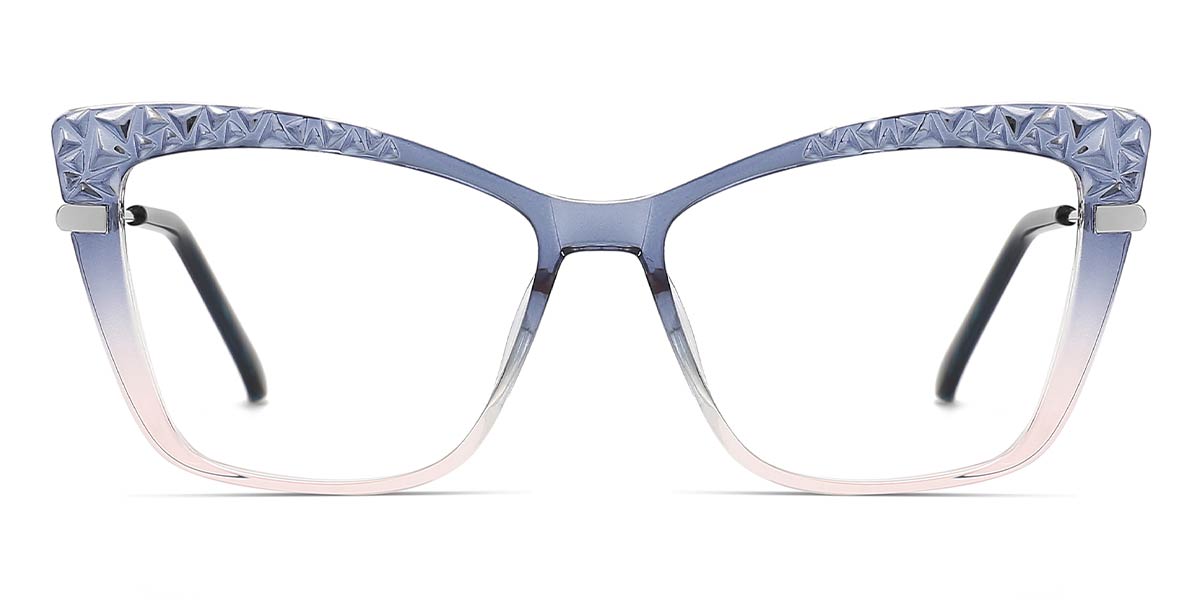 Blue pink - Square Glasses - Dmone