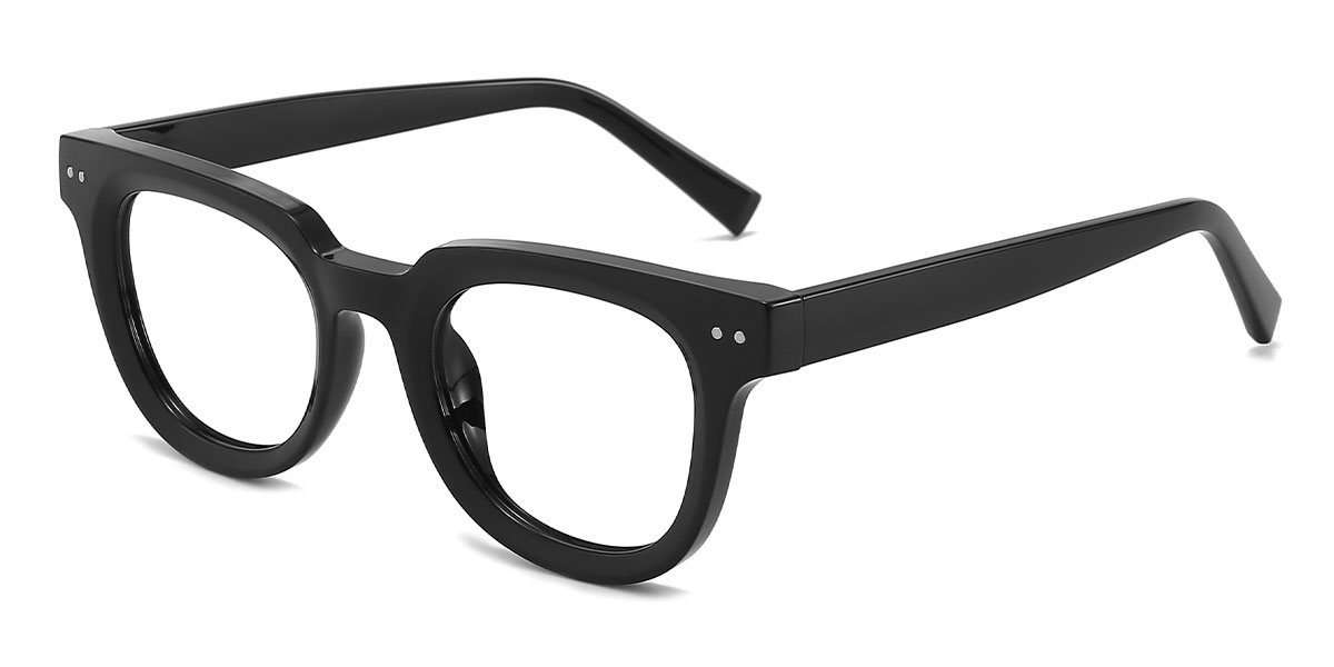 Black - Square Glasses - Arlo