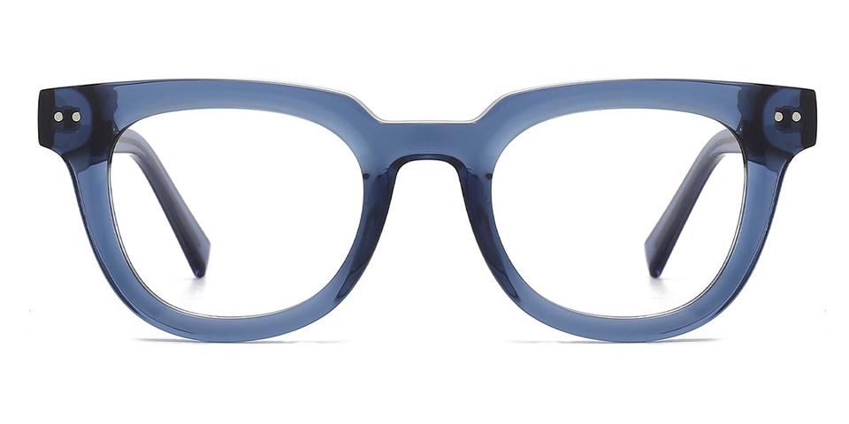 Blue Arlo - Square Glasses