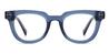 Blue Arlo - Square Glasses