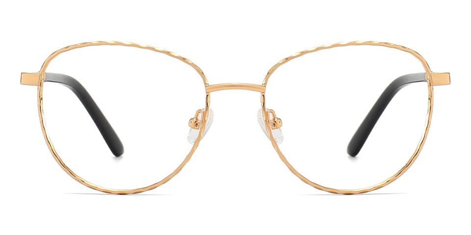 Gold Kian - Oval Glasses