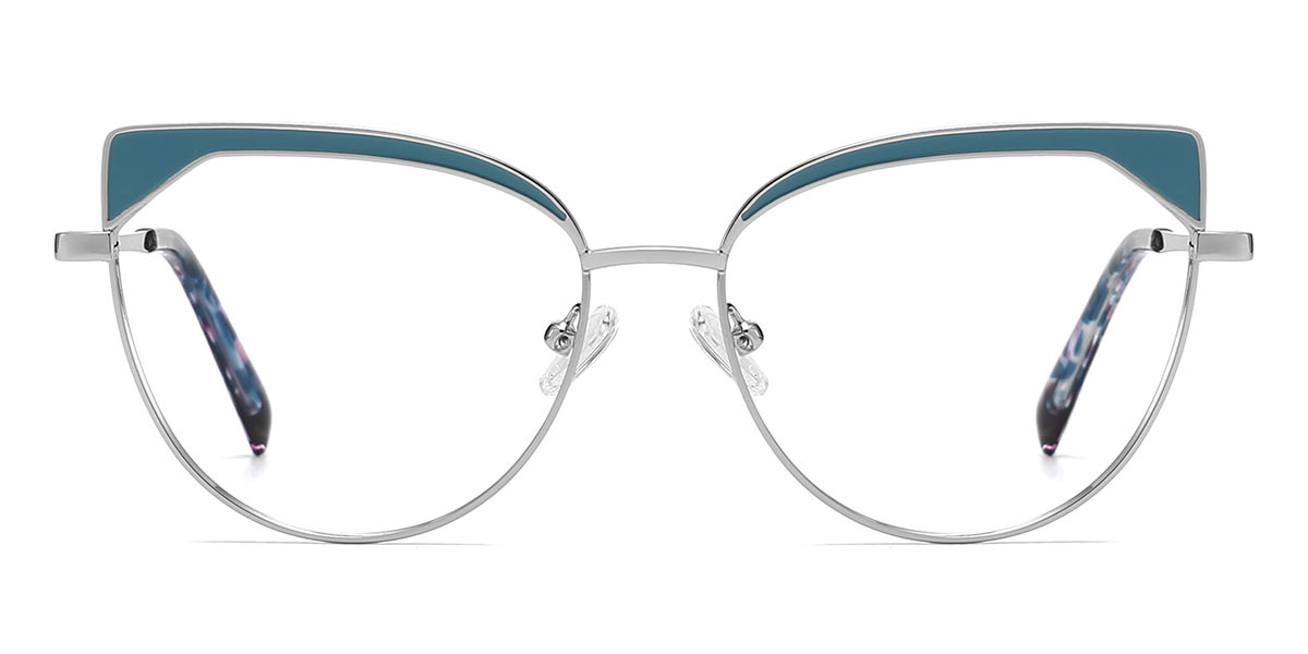 Blue Kabir - Oval Glasses