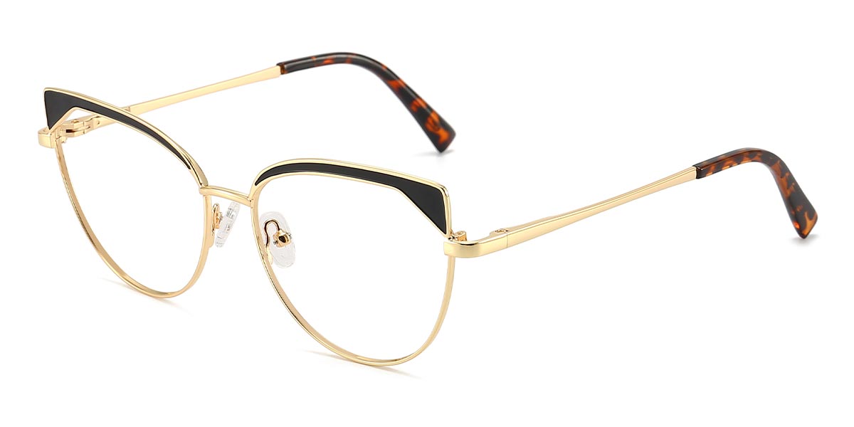 Black - Oval Glasses - Kabir