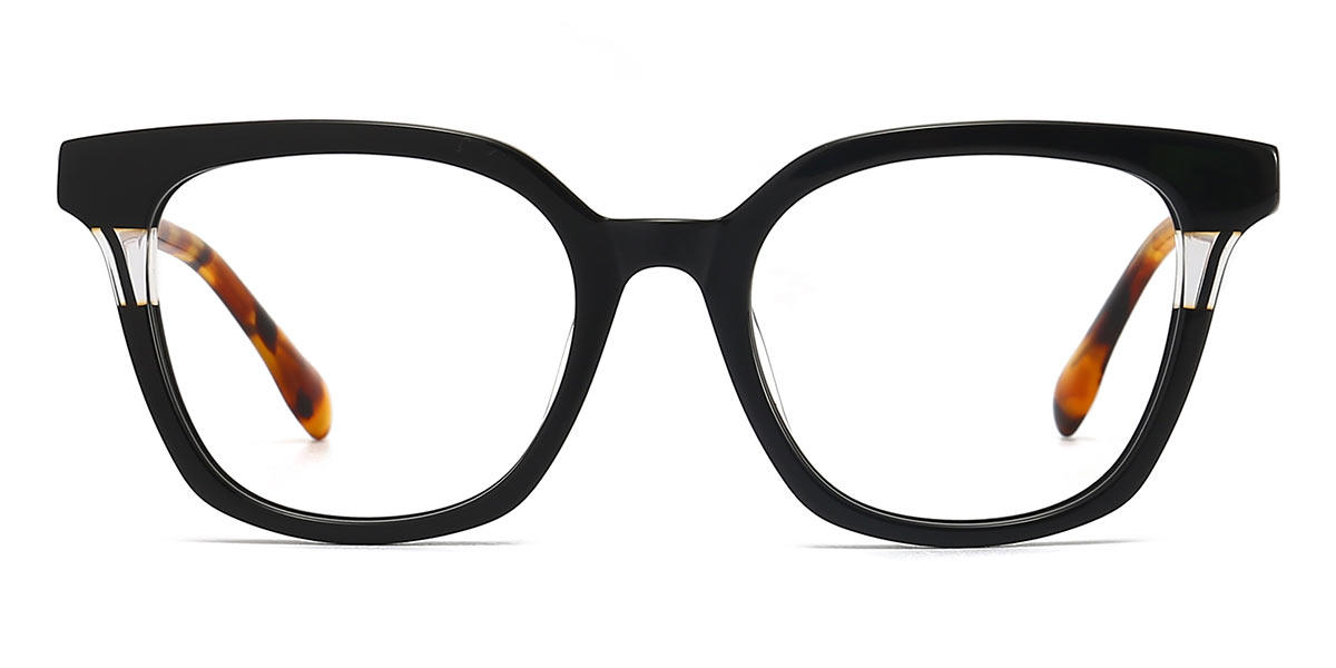 Black Little - Square Glasses