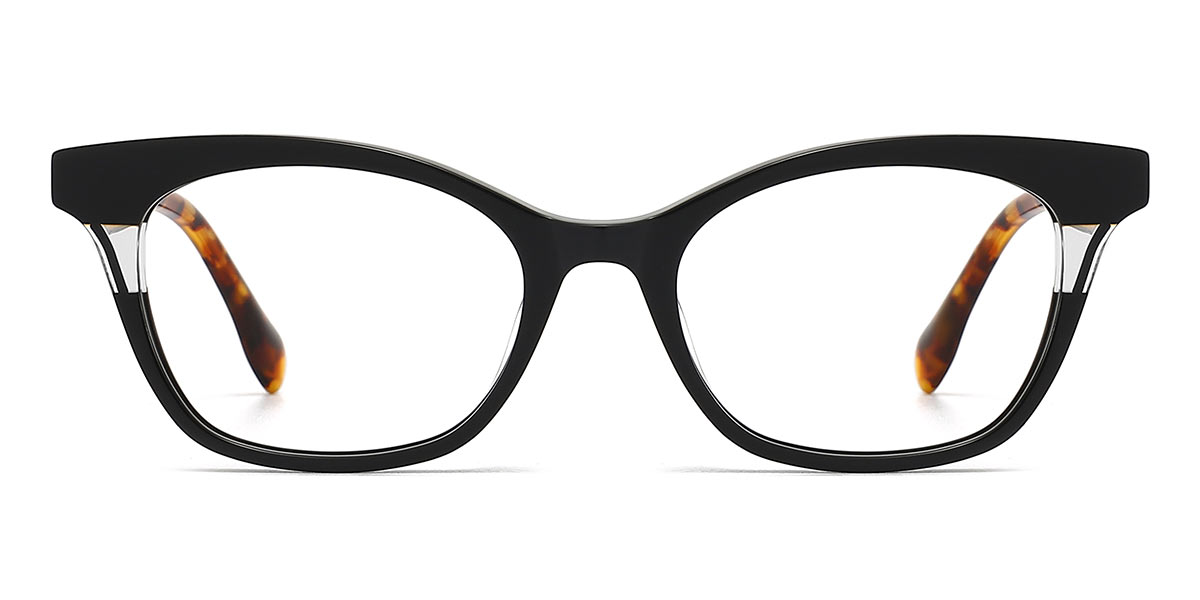 Black - Rectangle Glasses - Blake