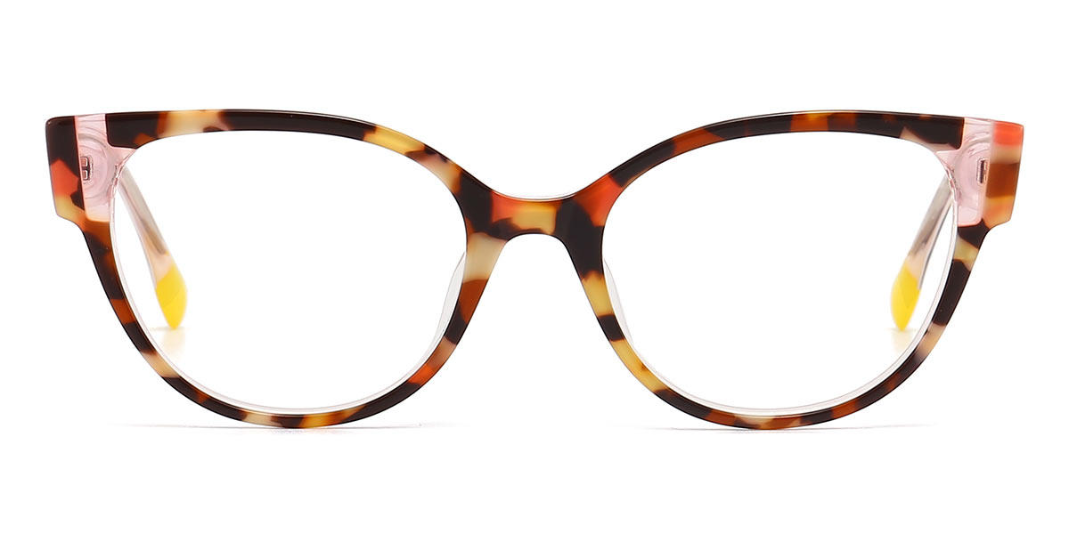 Amber Tortoiseshell Emilio - Square Glasses