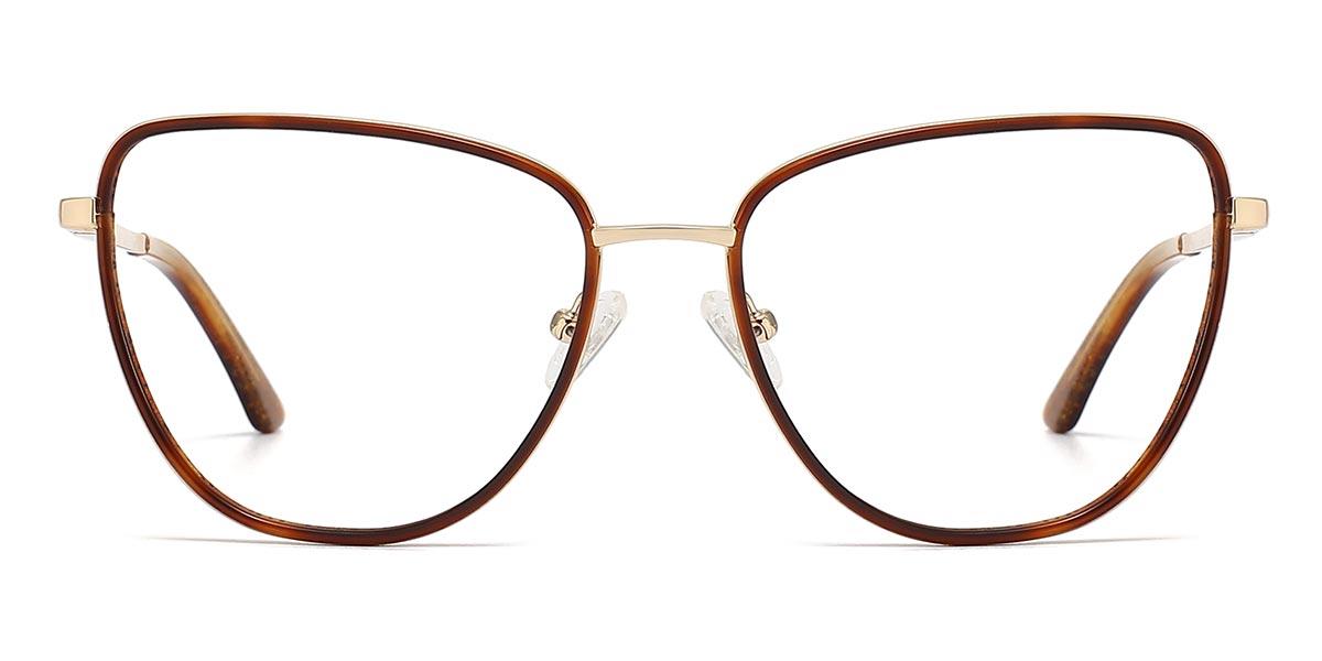 Deep Tortoiseshell Marcus - Oval Glasses