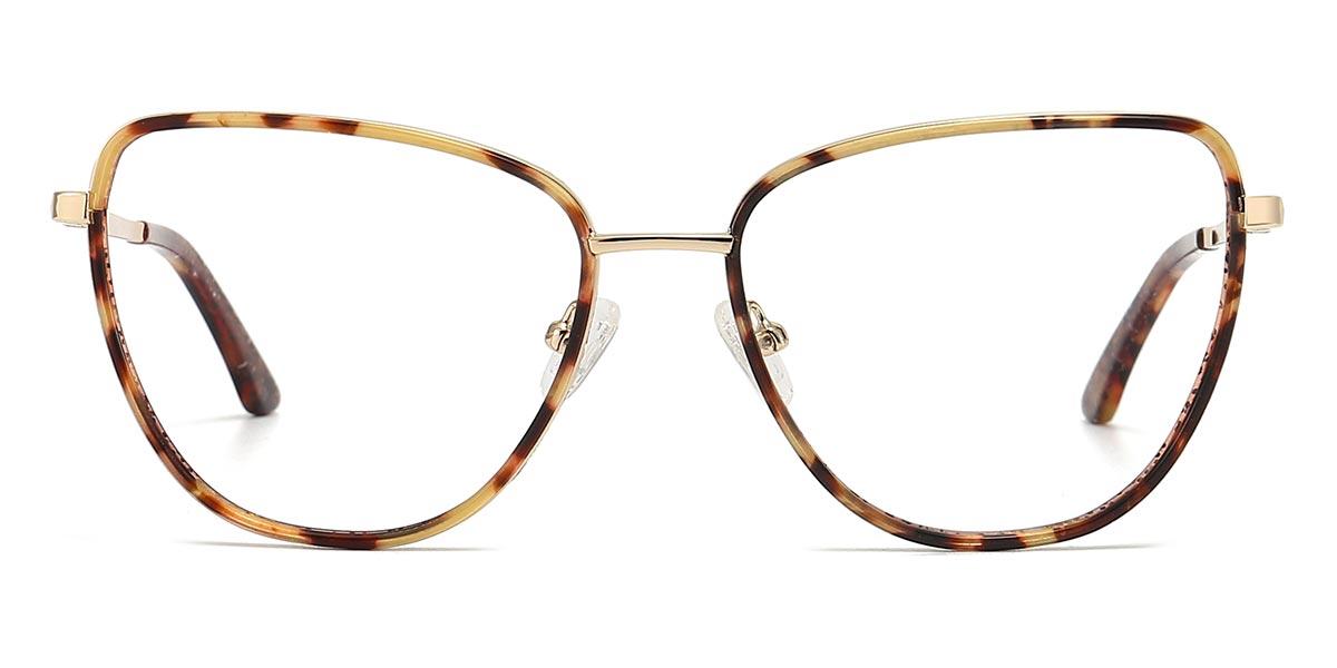 Tawny Tortoiseshell Marcus - Oval Glasses