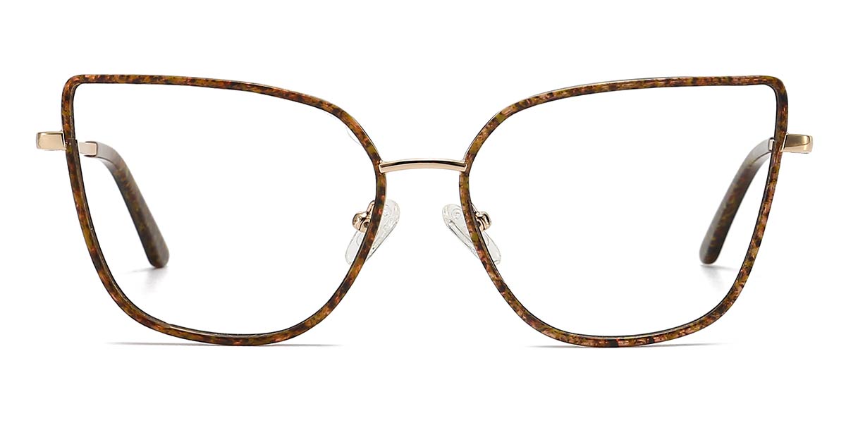Tortoiseshell - Square Glasses - Leia