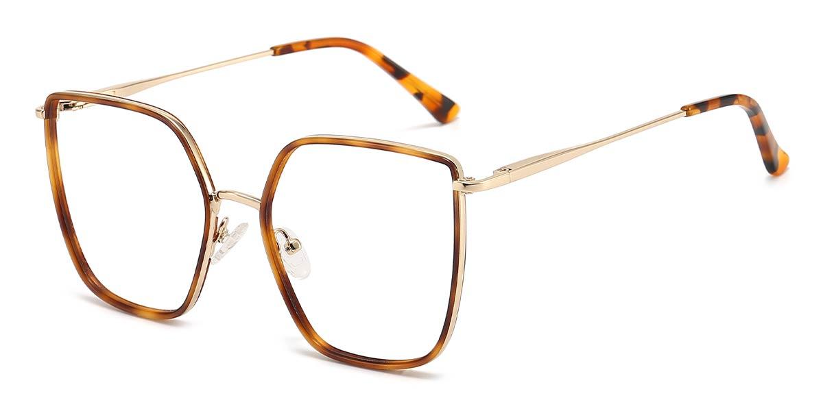 Tortoiseshell Vera - Square Glasses