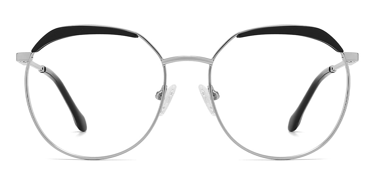 Black - Round Glasses - Ben