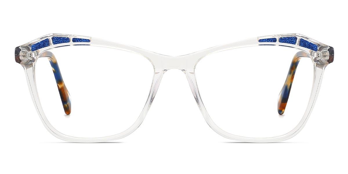 Clear Sam - Square Glasses