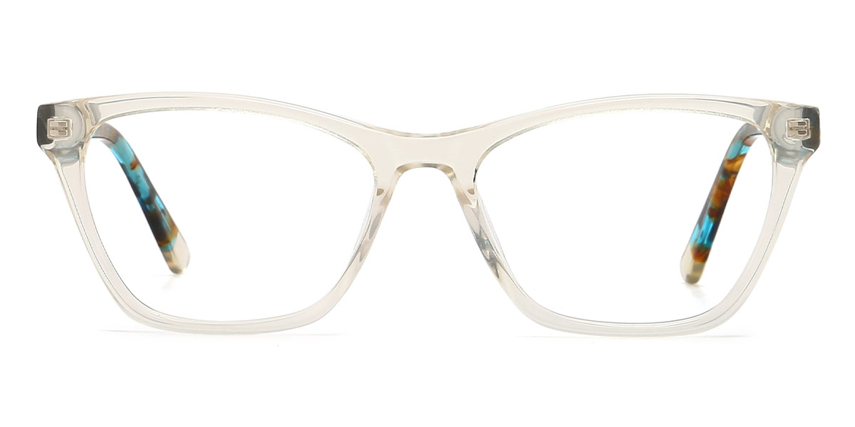 Transparent - Square Glasses - Ana