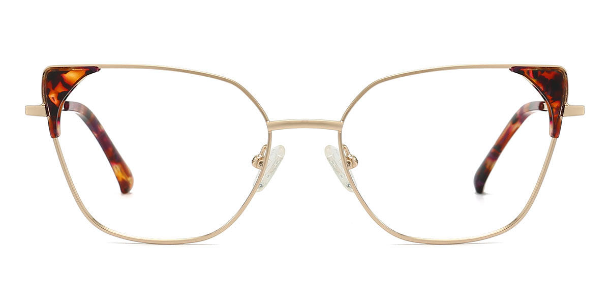 Gold Tortoiseshell Odin - Cat Eye Glasses