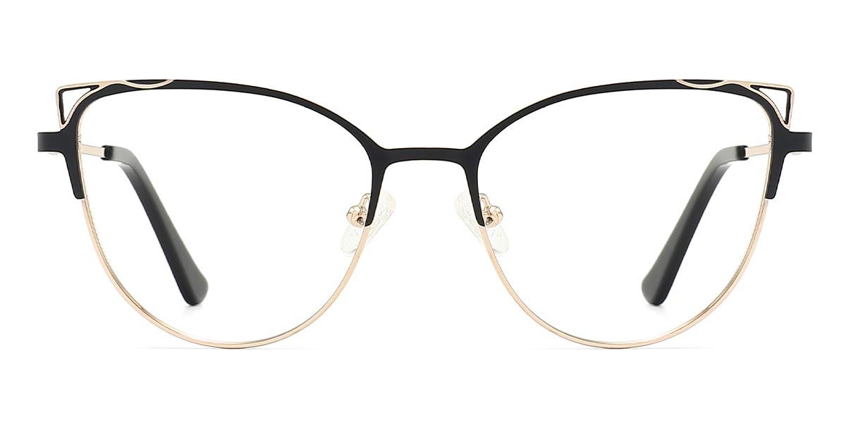 Black Gold Presley - Cat Eye Glasses
