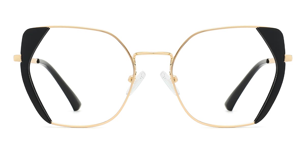 Black - Square Glasses - Caden