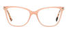 Rose Pink Anaya - Square Glasses