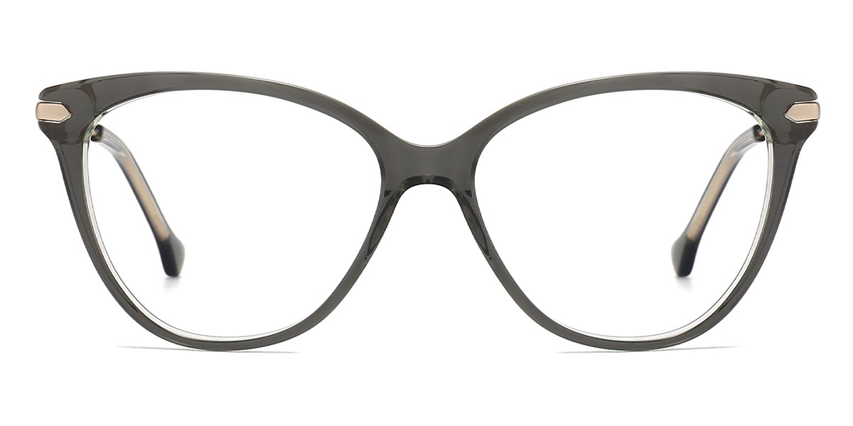 Grey - Oval Glasses - Kyler